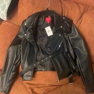 NWT GUESS leather jacket
